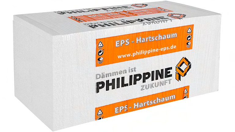 EPS Dämmplatte weiß